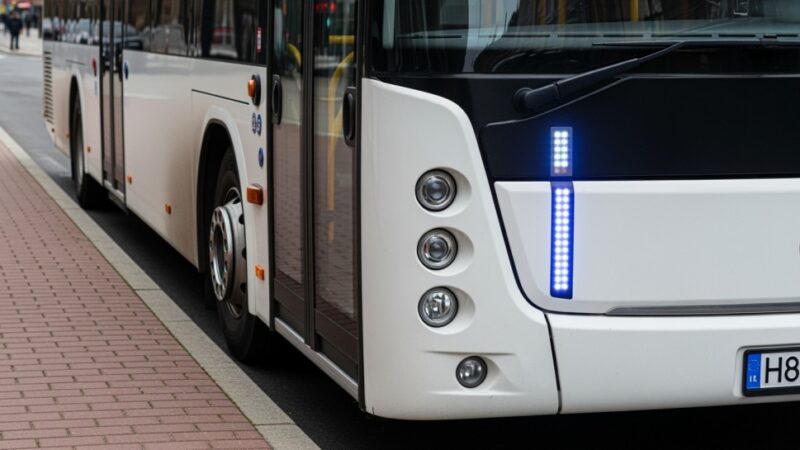 Autobus B15 zmienia trasę przez Bzie od 1 września z powodu budowy ronda!