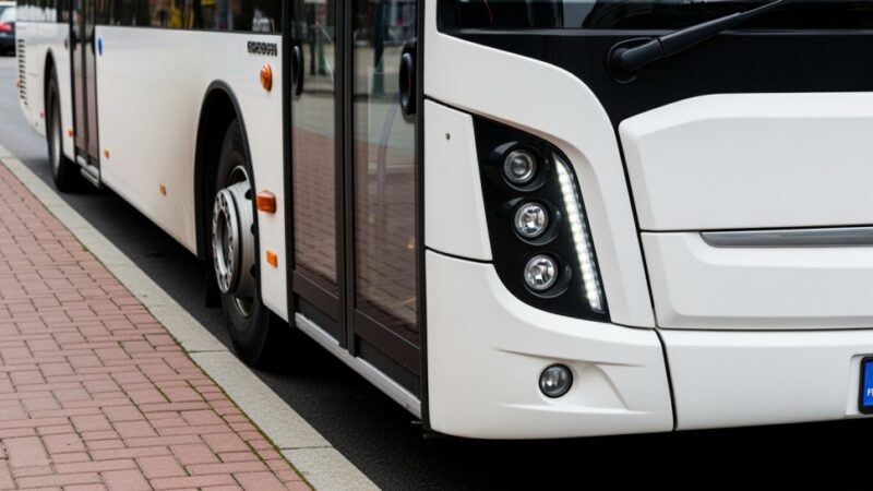 Autobusy B15 zmieniają trasę przez Bzie od 1 września z powodu budowy ronda!