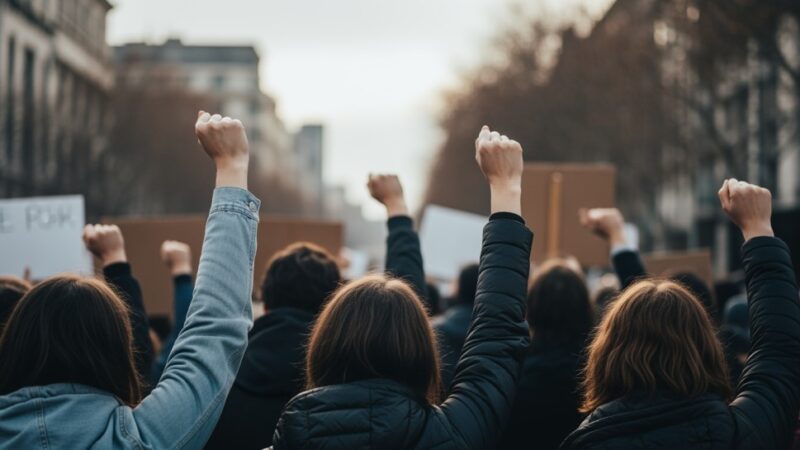 Bezpieczne protesty górników w Jastrzębiu: Policja czuwa nad porządkiem w mieście