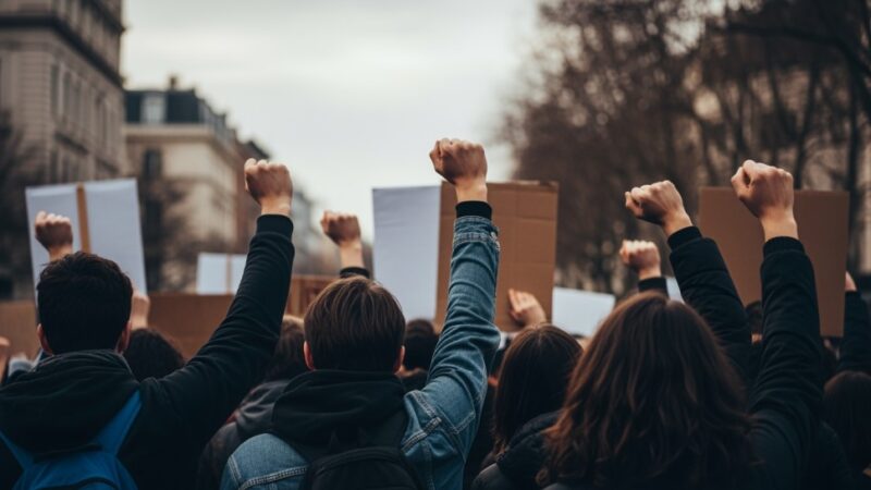 Górnicy protestują w Jastrzębiu-Zdroju. Domagają się zwrotu 1,5 miliarda złotych