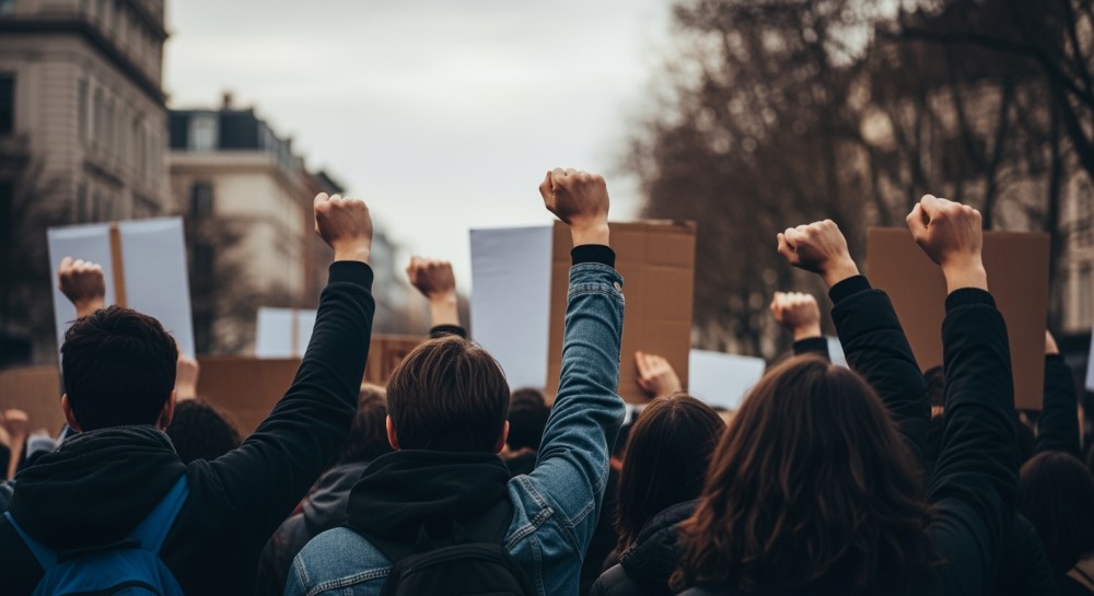 Górnicy protestują w Jastrzębiu-Zdroju. Domagają się zwrotu 1,5 miliarda złotych