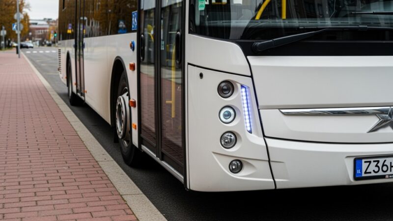 Jastrzębie-Zdrój wprowadza nowoczesne ekologiczne autobusy MAN z zaawansowanymi systemami bezpieczeństwa dla pasażerów