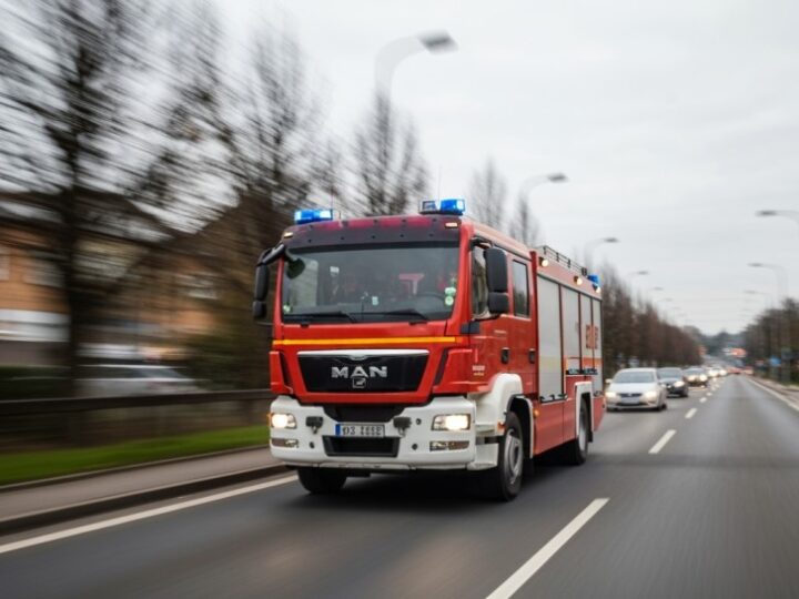Policjanci z Siewierza bohaterami: uratowali życie w płonącym domu!