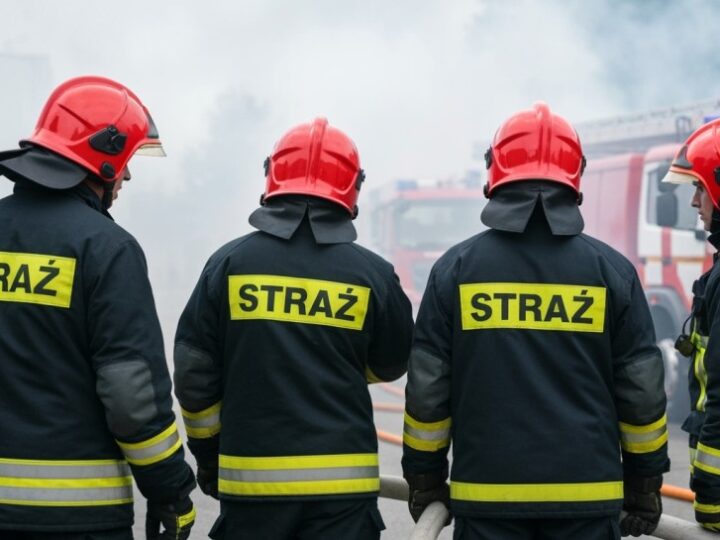Policjanci z Bielsku-Białej bohaterami: uratowali mieszkańców płonącego budynku