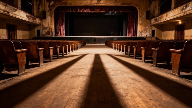 Młodzi aktorzy Teatru Złota Gęś zachwycili widownię wzruszającą „Arką Czasu”