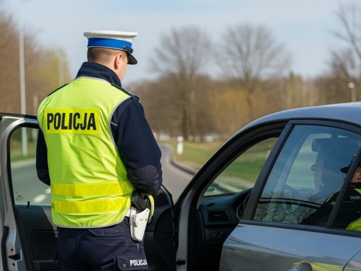 Uczniowie z Jastrzębia-Zdroju kontrolują kierowców z odblaskami w ręku!