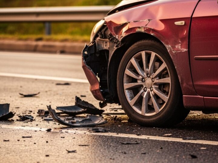 Motocyklista w szpitalu po groźnym wypadku w Mysłowicach