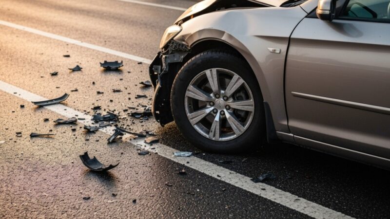 Wypadek na 3-Maja: kierowca BMW w ciężkim stanie po zderzeniu z autobusem