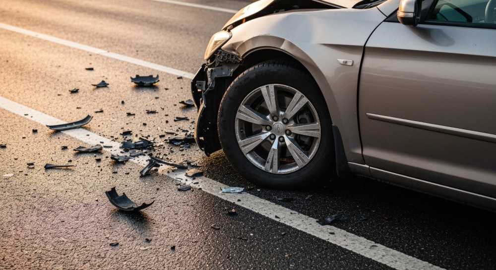 Wypadek na 3-Maja: kierowca BMW w ciężkim stanie po zderzeniu z autobusem