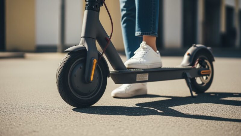 Kierowca elektrycznego skutera z zakazem zatrzymany przez policję w Jastrzębiu