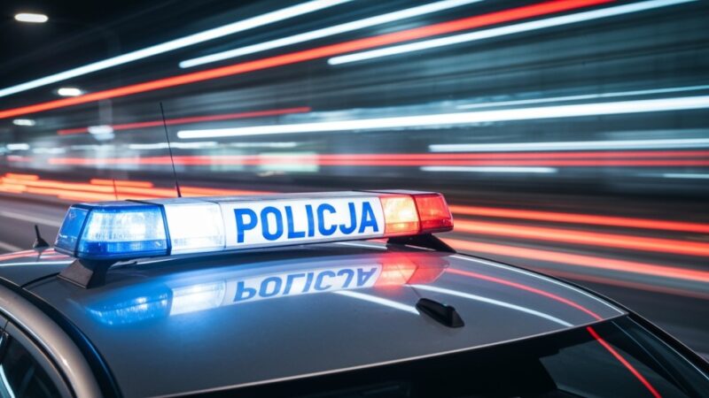 Motocyklista z promilami zakończył sezon w dramatycznym stylu