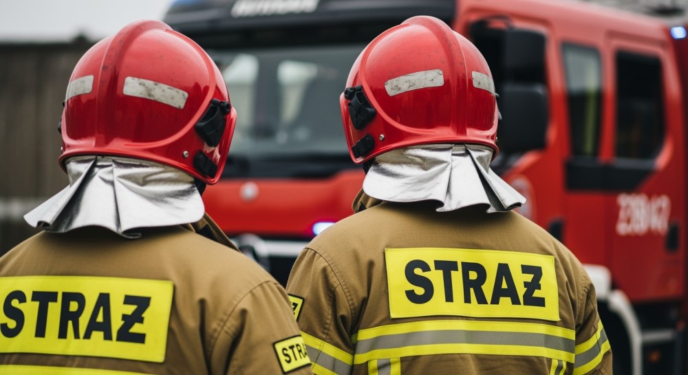 Pożar ciężarówki na DK91 w Będzinie: ruch wznowiony, ale są objazdy!