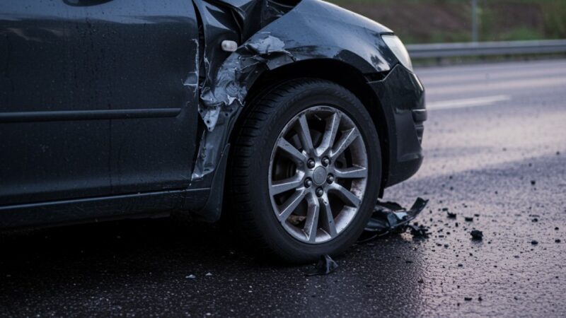 Motocyklista zginął w tragicznym wypadku w Stanowicach