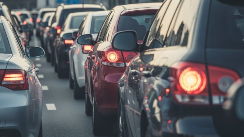 Utrudnienia na S1 w Sosnowcu – apel do kierowców o ostrożność