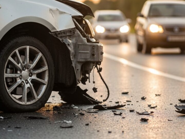 Wypadek na Katowickiej: droga zablokowana, omijajcie Ustroń!