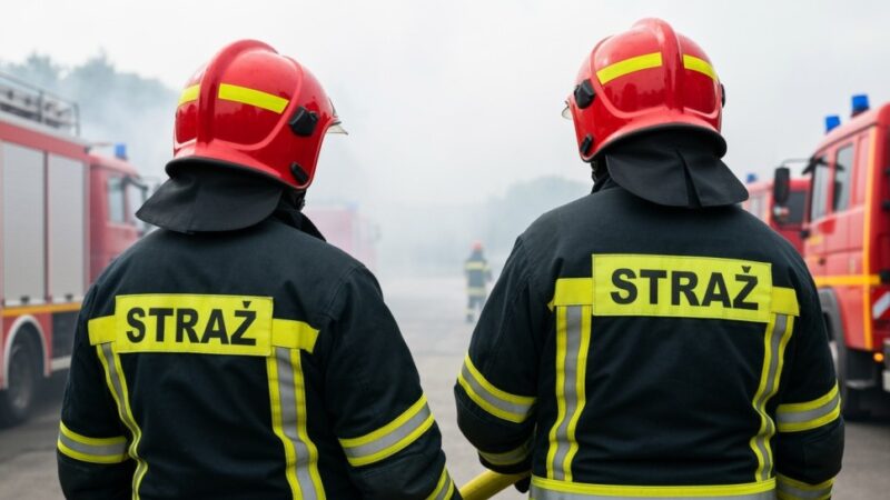 67-latek zatrzymany za próbę podpalenia żony w nocy