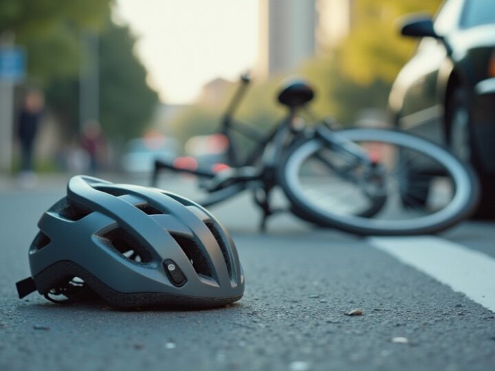 Rowerzysta na autostradzie: mandat za niebezpieczną jazdę w ruchu samochodowym