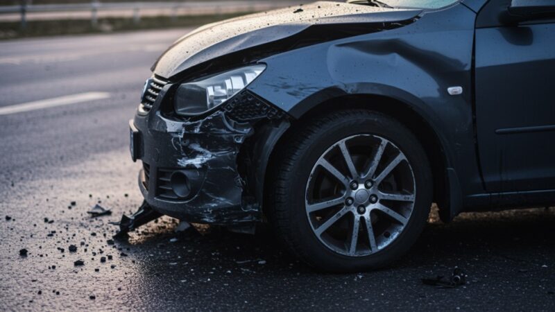 Śmiertelny wypadek na DK78: Droga odblokowana po zderzeniu dwóch samochodów