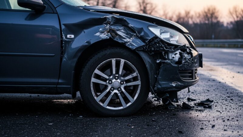 Tragedia w Rybniku: kierowca zmarł w szpitalu, pasażer zginął na miejscu