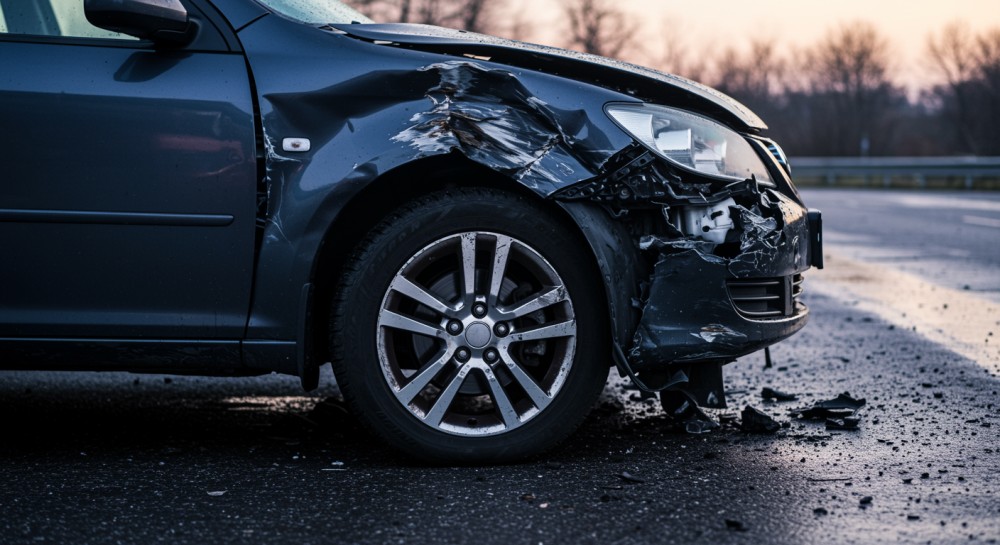 Tragedia w Rybniku: kierowca zmarł w szpitalu, pasażer zginął na miejscu