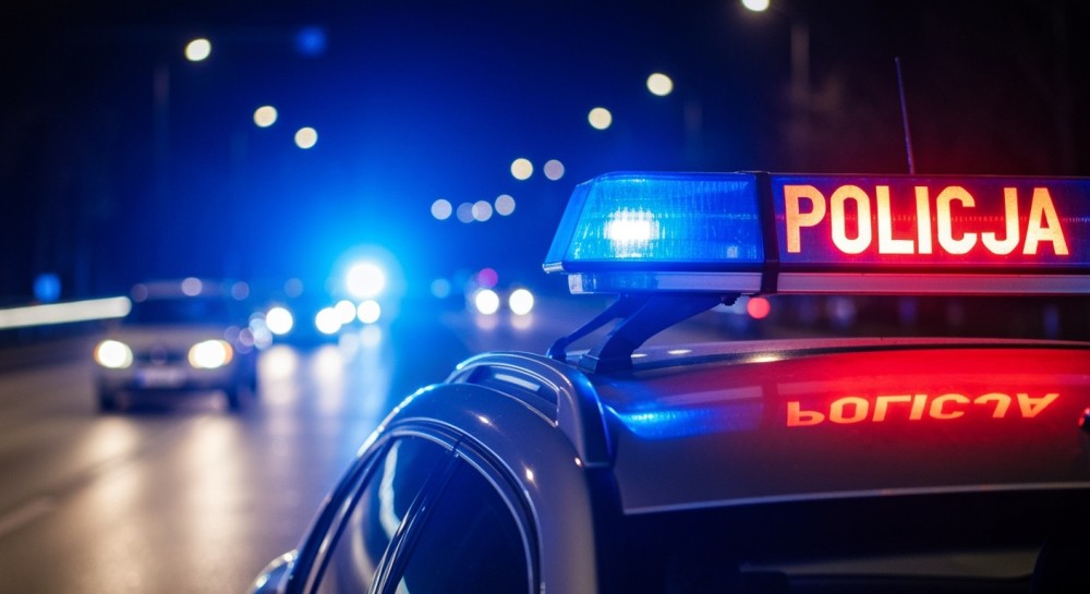 Policjanci z drogówki uratowali kierowczynię w potrzebie