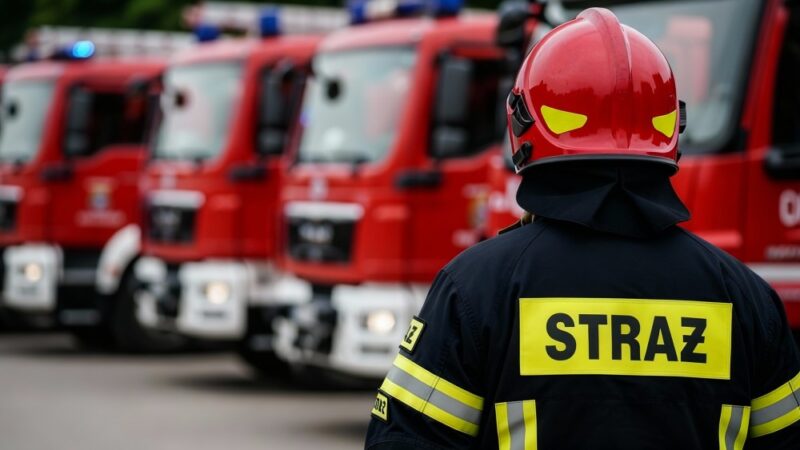 Nowy zarząd OSP Golasowice i zasłużone odznaczenia dla druhów