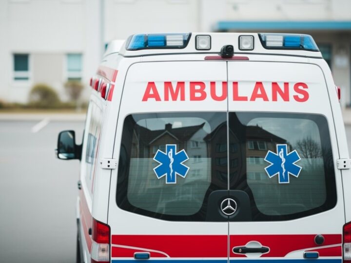 Policjanci uratowali 89-latkę z balkonu w Boguszowicach w mroźny dzień