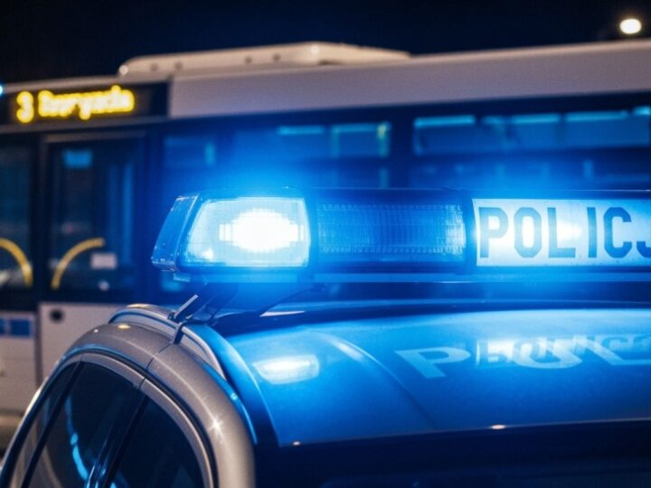 Dzień Kobiet w Katowicach: pijany mężczyzna aresztowany po ataku na tramwaj i kwiatomat