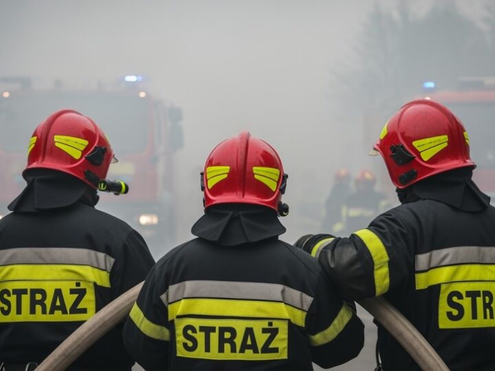 Policjanci uratowali 9-latkę z płonącego domu
