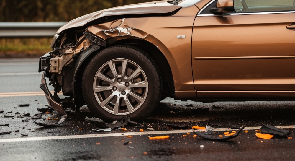 Sosnowiec: Wypadek blokuje drogę, wprowadzono objazdy