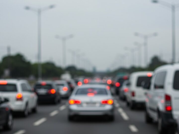 Utrudnienia w Rudzie Śląskiej po wypadku motocyklisty z samochodem