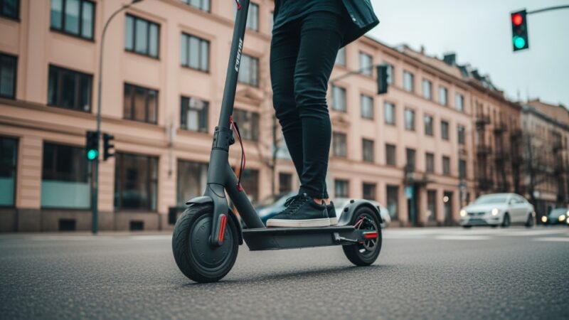 11-latka potrącona przez samochód na hulajnodze elektrycznej bez kasku