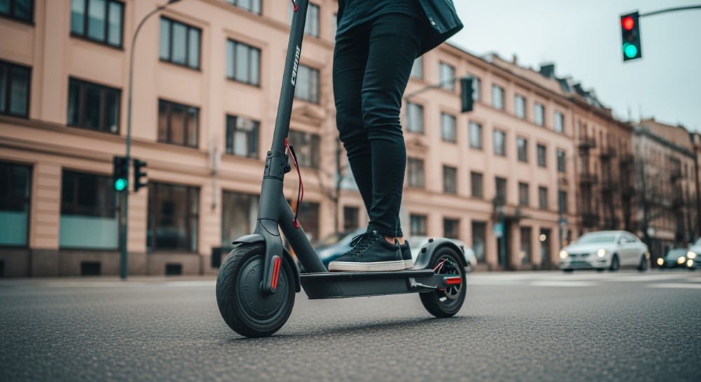 11-latka potrącona przez samochód na hulajnodze elektrycznej bez kasku