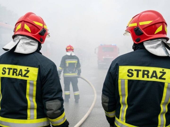 Szybka interwencja ratuje życie mężczyzny podczas pożaru mieszkania