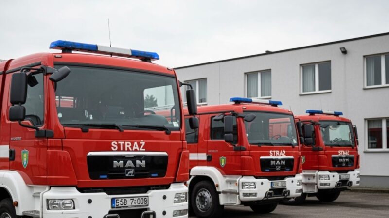 Druhowie OSP w Jastrzębiu-Zdroju doskonalą umiejętności w walce z pożarami wewnętrznymi