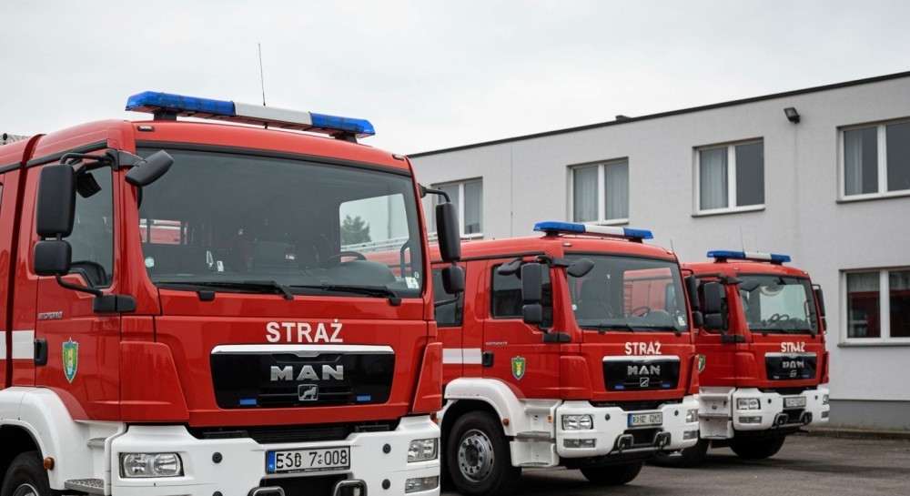 Druhowie OSP w Jastrzębiu-Zdroju doskonalą umiejętności w walce z pożarami wewnętrznymi