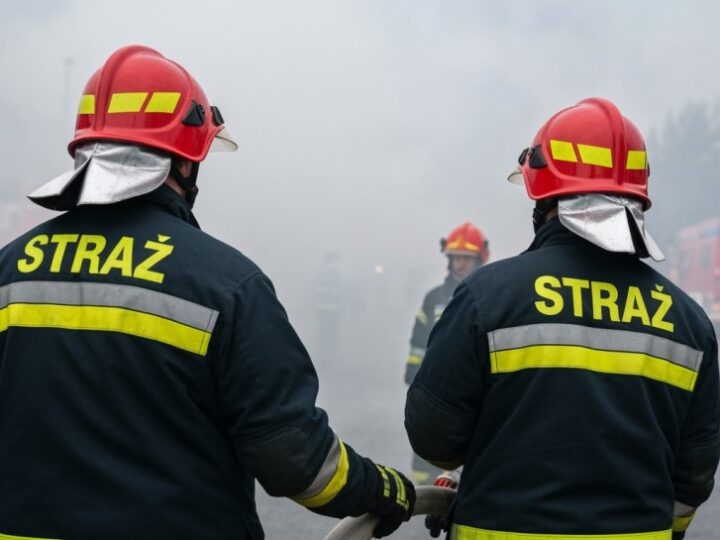 Policjant po służbie uratował mieszkańców przed pożarem