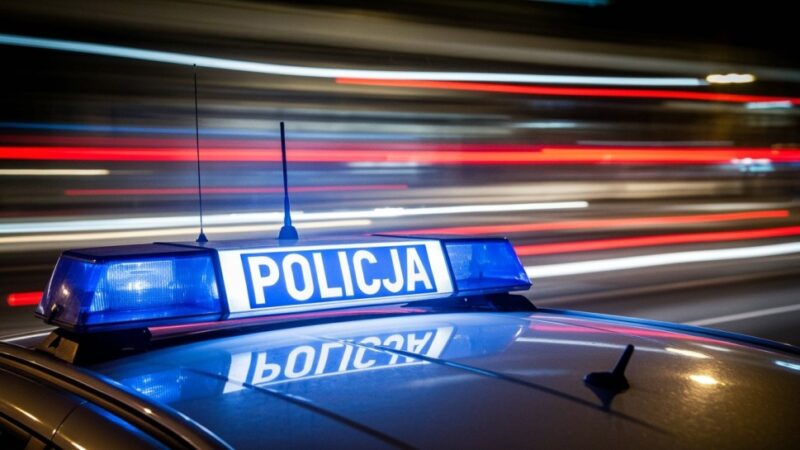 Policjanci z grupy SPEED trenują na torze w Krakowie dla lepszej ochrony na drogach