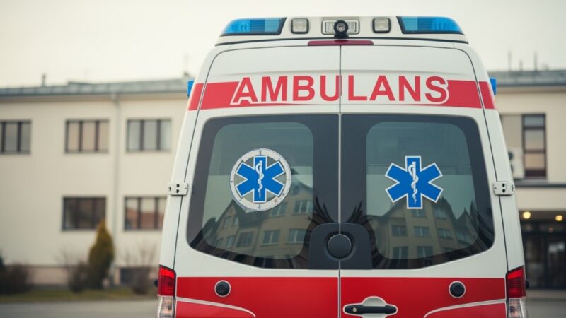 Policjanci ratują dziewczynkę uwięzioną w samochodzie na parkingu