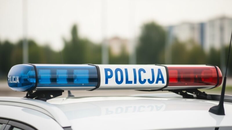 Policjant w Mysłowicach ratuje zgubionego szczeniaka w czasie wolnym