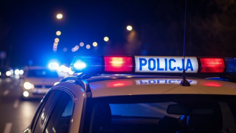 Agresywny 21-latek aresztowany za atak na policjantów w Brennej