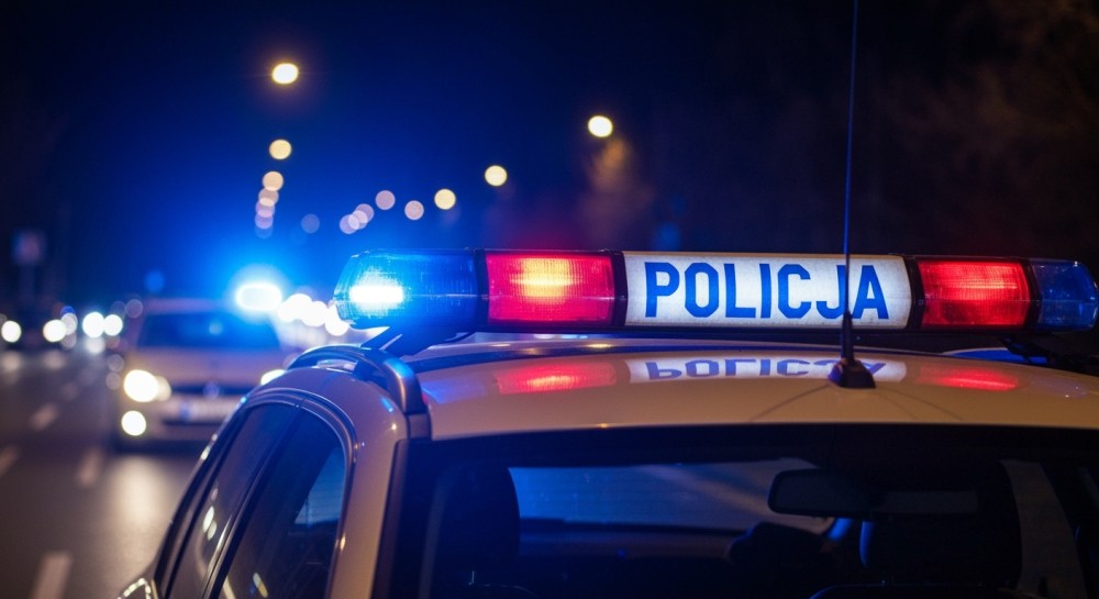 Agresywny 21-latek aresztowany za atak na policjantów w Brennej