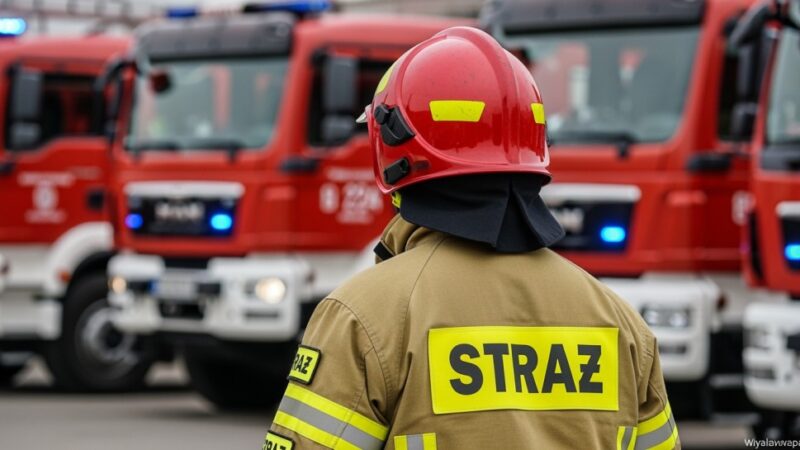 Intensywne działania ratunkowe strażaków z OSP Jastrzębie Górne: akcje przeciw tlenkowi węgla i bezpieczeństwo w upale
