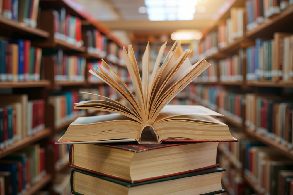 Kolejowe inspiracje w bibliotece: uczniowie odkrywają magię pociągów z technikum