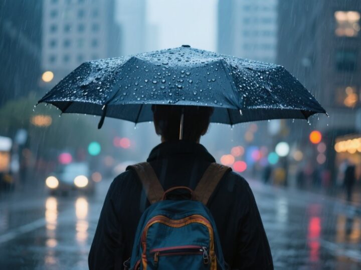 Ulice po ulewie znów przejezdne