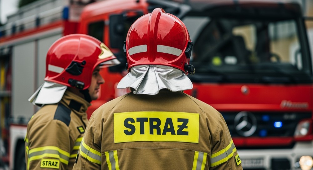 69-latek z Żor groził rodzinie śmiercią i podpalił ich dom