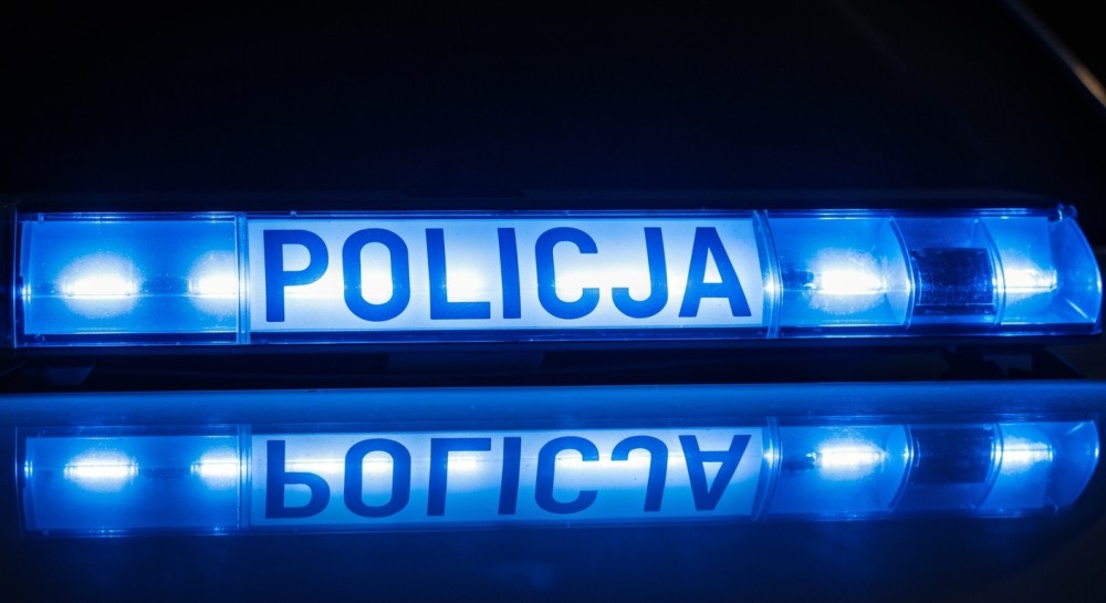 Kierowca w szaleńczym pościgu powalił drzewo na drodze