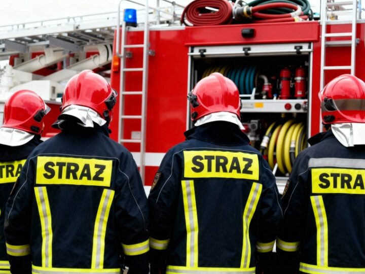 Wodna zabawa strażaków: radość i ochłoda w upalne dni!