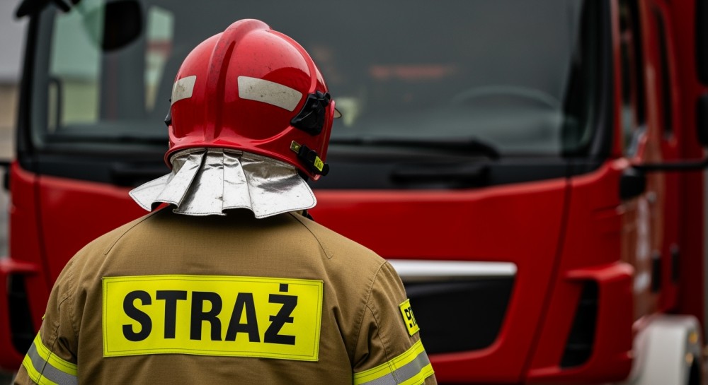 Pożar targowiska w Katowicach: 23-latek zatrzymany przez policję