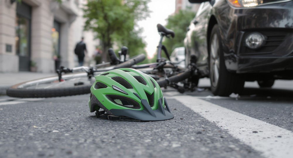 Tragiczne potrącenie rowerzysty w Tychach – 19-latek za kierownicą BMW